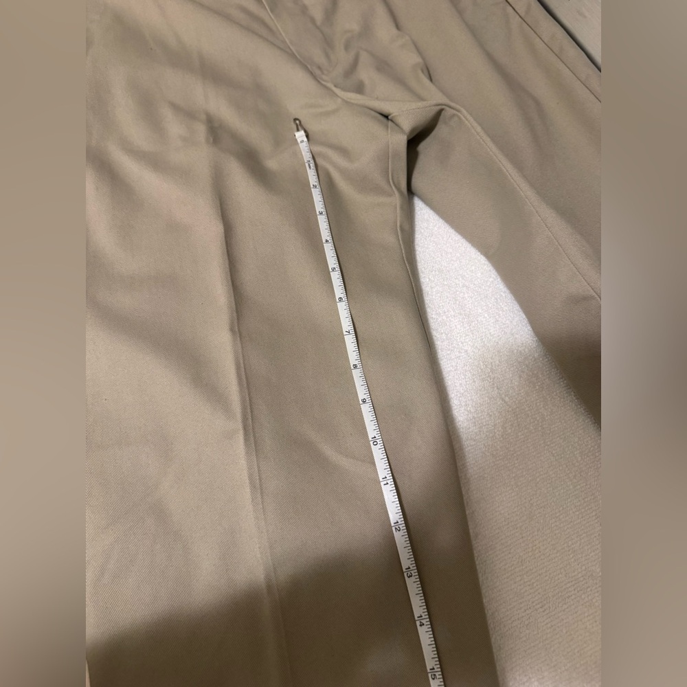 EZS by Luxire British Khaki Chino Pants Size 34x30 - Picture 5 of 9